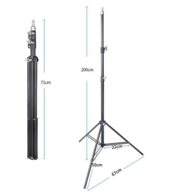 Auto Non-contact Forehead Thermometer with Tripod - Image 3